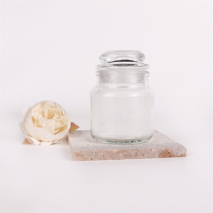 Clear Glass Candle Jars Wholesale